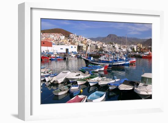 Harbour, Los Cristianos, Tenerife, Canary Islands, 2007-Peter Thompson-Framed Photographic Print