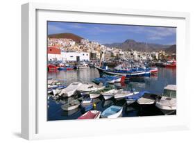 Harbour, Los Cristianos, Tenerife, Canary Islands, 2007-Peter Thompson-Framed Photographic Print