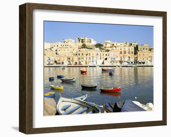 Harbour, Marsascala, Malta-Peter Thompson-Framed Photographic Print