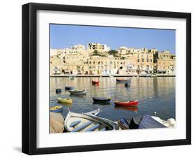 Harbour, Marsascala, Malta-Peter Thompson-Framed Photographic Print