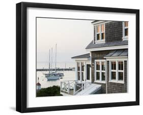 Harbour, Menemsha, Martha's Vineyard, Massachusetts, USA-Walter Bibikow-Framed Photographic Print