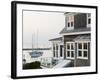 Harbour, Menemsha, Martha's Vineyard, Massachusetts, USA-Walter Bibikow-Framed Photographic Print