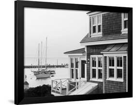 Harbour, Menemsha, Martha's Vineyard, Massachusetts, USA-Walter Bibikow-Framed Photographic Print