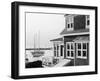 Harbour, Menemsha, Martha's Vineyard, Massachusetts, USA-Walter Bibikow-Framed Photographic Print