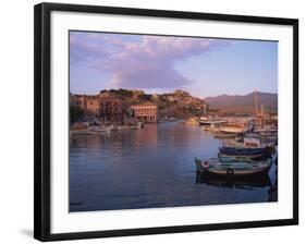 Harbour, Molyvos, Lesbos, Greek Islands, Greece, Europe-Lightfoot Jeremy-Framed Photographic Print