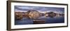 Harbour, Moskenes, Flakstadoya Island, Lofoten Islands, Norway-Peter Adams-Framed Photographic Print