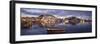 Harbour, Moskenes, Flakstadoya Island, Lofoten Islands, Norway-Peter Adams-Framed Photographic Print