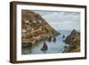 Harbour Mouth, Polperro-Alfred Robert Quinton-Framed Giclee Print