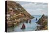 Harbour Mouth, Polperro-Alfred Robert Quinton-Stretched Canvas