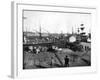 Harbour of Auckland, New Zealand, 1893-John L Stoddard-Framed Giclee Print