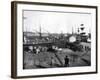 Harbour of Auckland, New Zealand, 1893-John L Stoddard-Framed Giclee Print