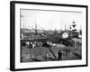 Harbour of Auckland, New Zealand, 1893-John L Stoddard-Framed Giclee Print