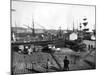 Harbour of Auckland, New Zealand, 1893-John L Stoddard-Mounted Giclee Print
