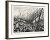 Harbour of Boolak. Egypt, 1879-null-Framed Giclee Print