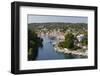 Harbour of Gaios town, Paxos, Ionian Islands, Greek Islands, Greece, Europe-Stuart Black-Framed Photographic Print