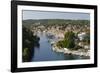 Harbour of Gaios town, Paxos, Ionian Islands, Greek Islands, Greece, Europe-Stuart Black-Framed Photographic Print