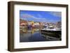 Harbour of Husum, Schleswig-Holstein, Germany, Europe-Hans-Peter Merten-Framed Photographic Print