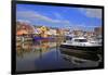 Harbour of Husum, Schleswig-Holstein, Germany, Europe-Hans-Peter Merten-Framed Photographic Print