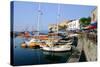 Harbour of Kyrenia (Girne), North Cyprus-Peter Thompson-Stretched Canvas