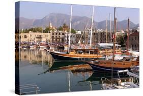 Harbour of Kyrenia (Girne), North Cyprus-Peter Thompson-Stretched Canvas