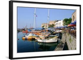 Harbour of Kyrenia (Girne), North Cyprus-Peter Thompson-Framed Photographic Print