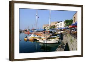 Harbour of Kyrenia (Girne), North Cyprus-Peter Thompson-Framed Photographic Print