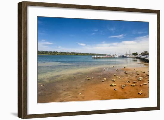 Harbour of Lakes Entrance, Victoria, Australia, Pacific-Michael Runkel-Framed Photographic Print