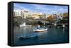 Harbour of Los Abrigos, Tenerife, Canary Islands, 2007-Peter Thompson-Framed Stretched Canvas