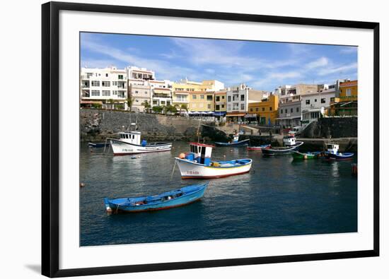 Harbour of Los Abrigos, Tenerife, Canary Islands, 2007-Peter Thompson-Framed Photographic Print