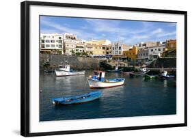 Harbour of Los Abrigos, Tenerife, Canary Islands, 2007-Peter Thompson-Framed Photographic Print