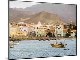 Harbour of Mindelo, Sao Vicente, Cape Verde Islands, Atlantic Ocean, Africa-Robert Harding-Mounted Photographic Print