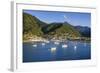 Harbour of Picton Landing Point of the Ferry, Picton, Marlborough Region-Michael Runkel-Framed Photographic Print