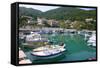 Harbour of Poros, Kefalonia, Greece-Peter Thompson-Framed Stretched Canvas