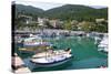 Harbour of Poros, Kefalonia, Greece-Peter Thompson-Stretched Canvas