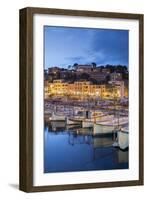 Harbour of Port De Soller, Majorca, the Balearic Islands, Spain-Rainer Mirau-Framed Photographic Print