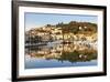 Harbour of Porto Azzurro, Island of Elba, Livorno Province, Tuscany, Italy-Markus Lange-Framed Photographic Print