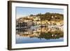 Harbour of Porto Azzurro, Island of Elba, Livorno Province, Tuscany, Italy-Markus Lange-Framed Photographic Print