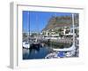 Harbour of Puerto De Mogan, Gran Canaria, Canary Islands-Peter Thompson-Framed Photographic Print