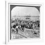 Harbour of Rangoon on the Irawaddy River, Burma, 1908-null-Framed Photographic Print