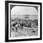 Harbour of Rangoon on the Irawaddy River, Burma, 1908-null-Framed Photographic Print