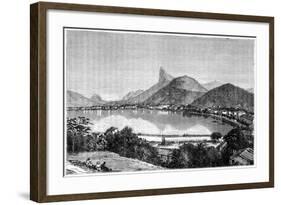 Harbour of Rio De Janeiro, 1898-null-Framed Giclee Print