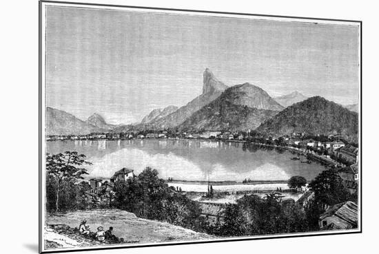 Harbour of Rio De Janeiro, 1898-null-Mounted Giclee Print