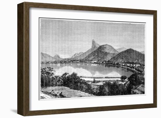 Harbour of Rio De Janeiro, 1898-null-Framed Giclee Print