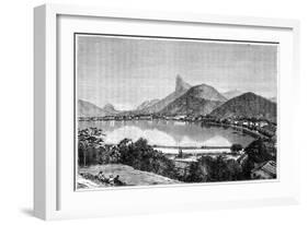 Harbour of Rio De Janeiro, 1898-null-Framed Giclee Print