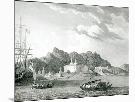 Harbour of Rio Janiero, with the Benedictine Monastery-William Wilson-Mounted Giclee Print