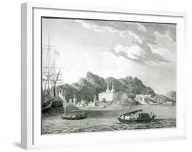Harbour of Rio Janiero, with the Benedictine Monastery-William Wilson-Framed Giclee Print