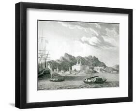 Harbour of Rio Janiero, with the Benedictine Monastery-William Wilson-Framed Giclee Print