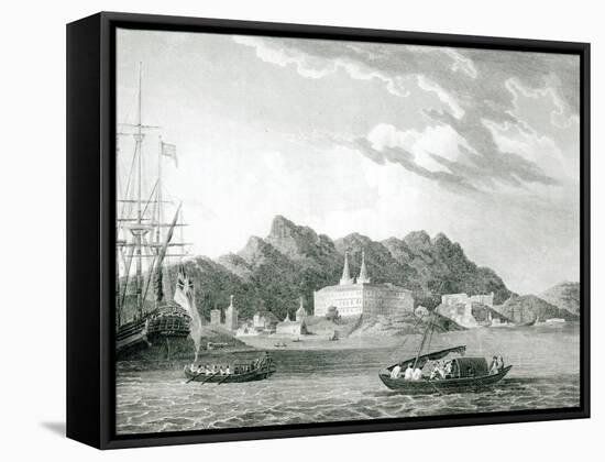 Harbour of Rio Janiero, with the Benedictine Monastery-William Wilson-Framed Stretched Canvas