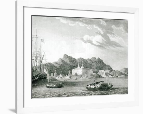 Harbour of Rio Janiero, with the Benedictine Monastery-William Wilson-Framed Giclee Print