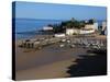 Harbour of Seaside Town of Tenby, Pembrokeshire Coast National Park, Wales, United Kingdom-David Pickford-Stretched Canvas